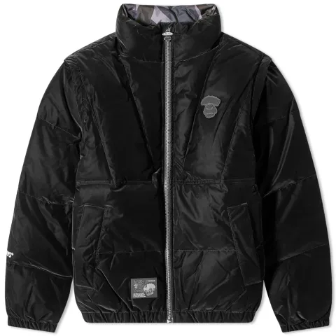 AAPE Reversible Big Camo Down Jacket