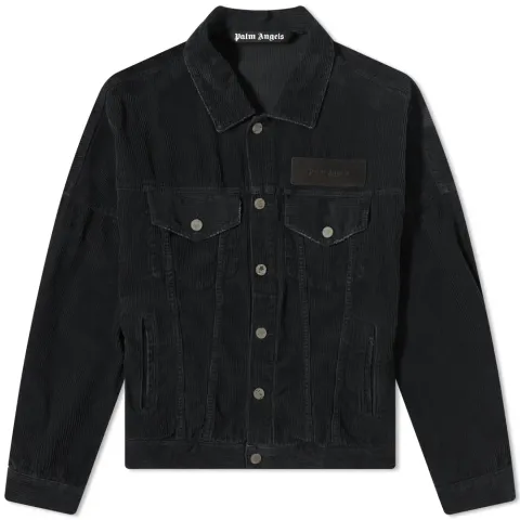 Logo Cord Trucker Jacket