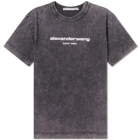 Acid Wash Classic Logo T-Shirt
