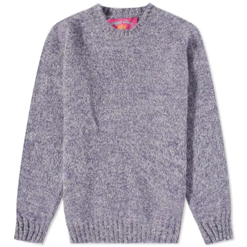 Howlin' Shaggy Bear Crew Knit