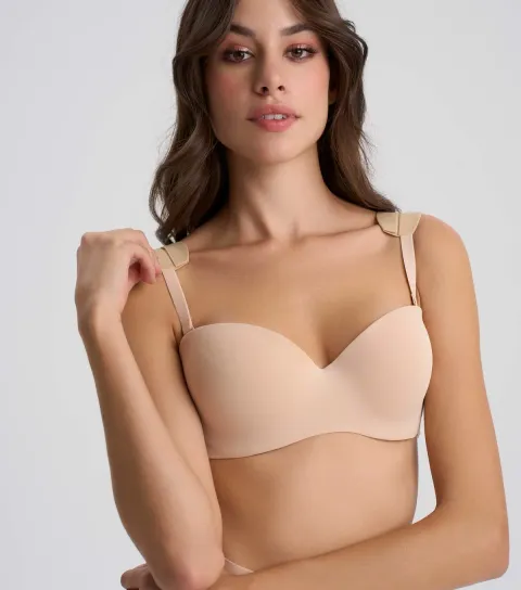 Women's Tan Shoulder Strap Pads