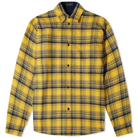 Reversible Oversized Check Overshirt