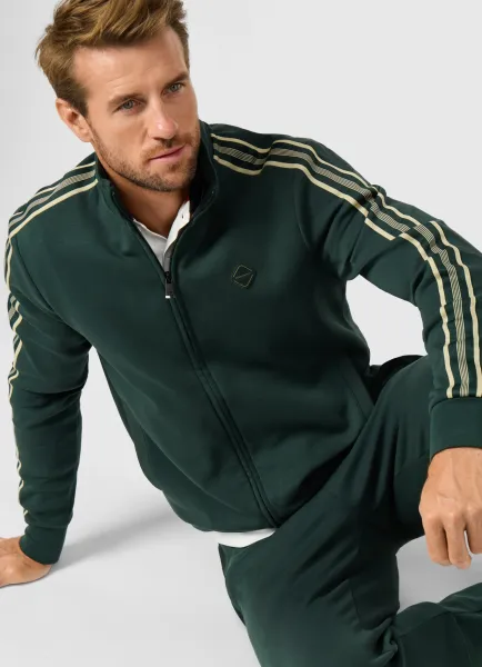 Hackett Members Track Full Zip Sweat