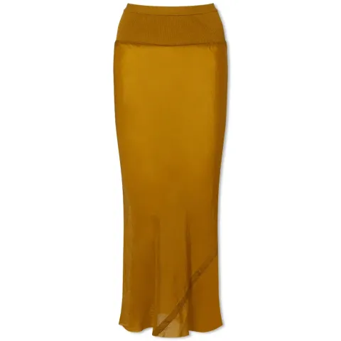 Knee Bias Skirt