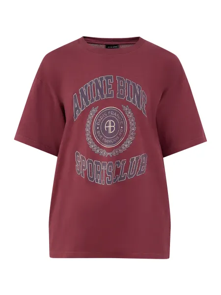 Anine Bing Cade Collegiate Cotton T-Shirt