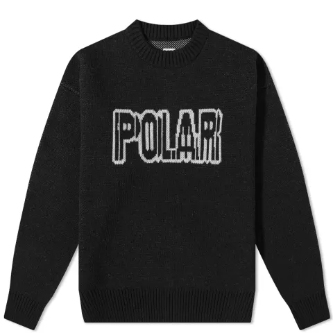Polar Skate Co. Earthquake Logo Crew Knit