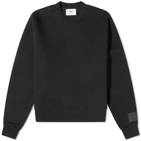 AMI Ami Patch Logo Crew Sweat