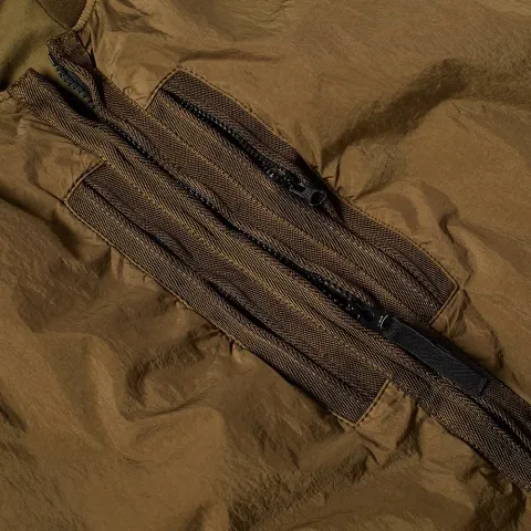 Garment Dyed Crinkle Reps Bomber Jacket