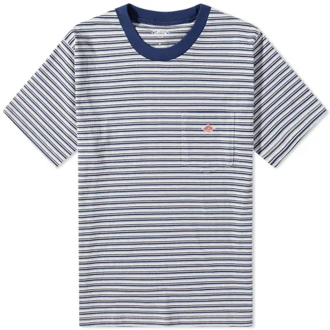 Stripe Crew Pocket T-Shirt