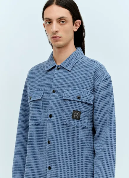 Waffle Button Shirt
