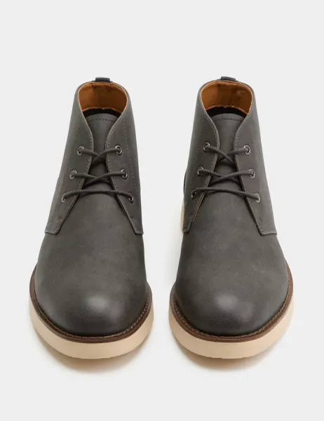Marks & Spencer Desert Boots Charcoal