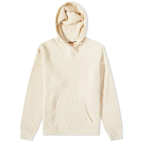 Waffle Knit Popover Hoodie