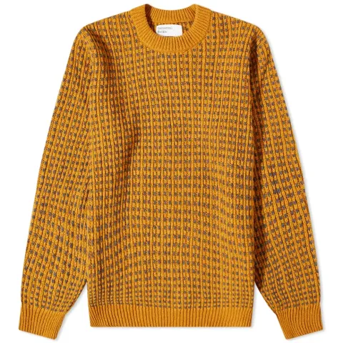 Patterned Crew Knit
