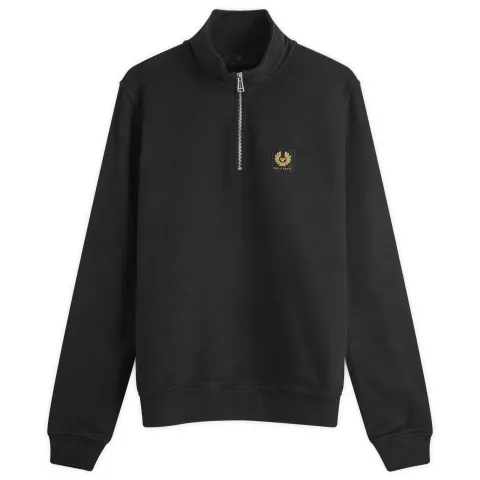 Patch Quarter Zip Sweat