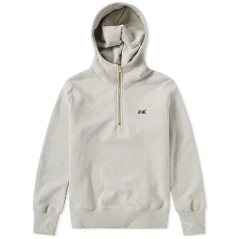 Quarter Zip Hooded Sweat