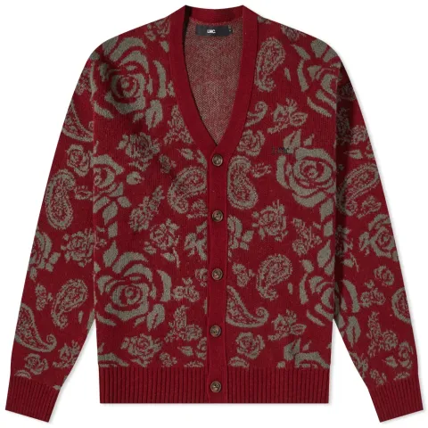 Romanian Jaquard Cardigan