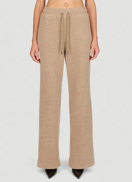 Terry-Cloth Track Pants
