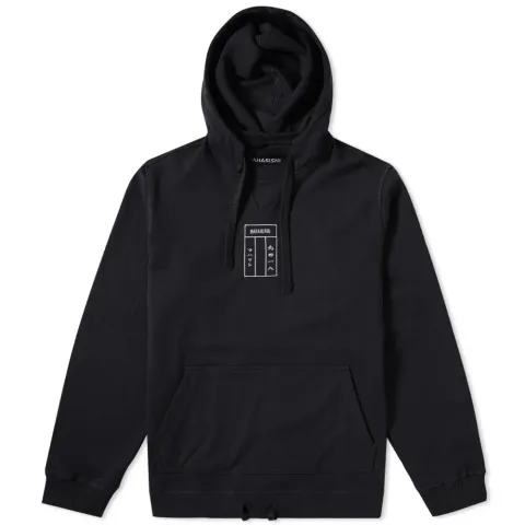 Japanese Embroidered Logo Popover Hoody