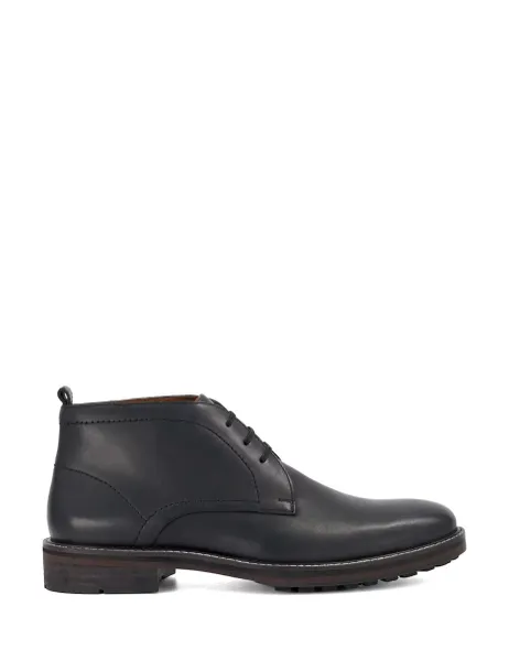 Dune London Leather Casual Boots Black