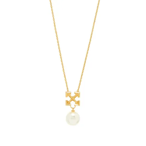 Pearl Arrow Pendant Necklace