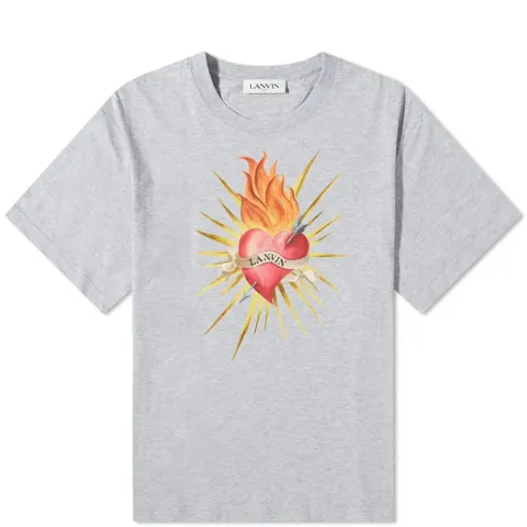 Oversized Heart Logo T-Shirt