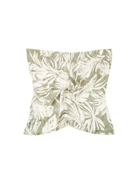 Palm Leaves Square Scarf