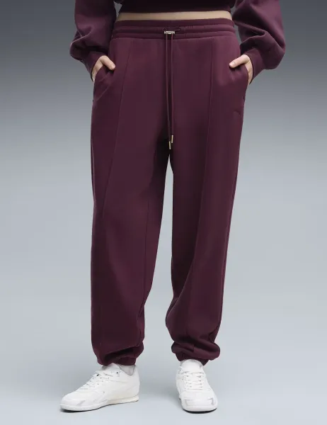 Puma Comfort Rib Waistband Drawcord Joggers