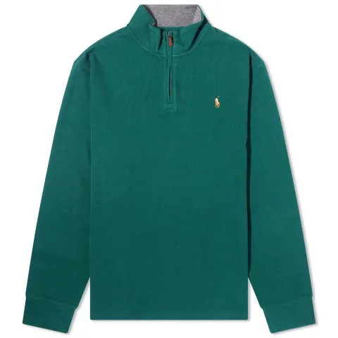 Estate Rib Half Zip Knit