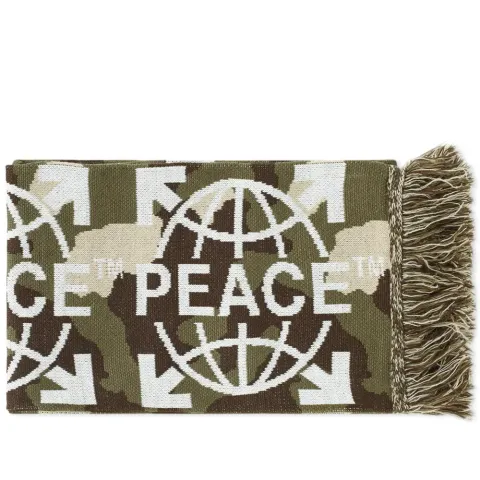 Camouflage Peace Scarf