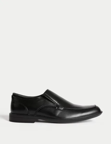 Marks & Spencer Slip-On Square Toe Shoes Black