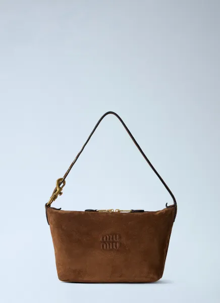 MIU MIU Spirit Suede Bag