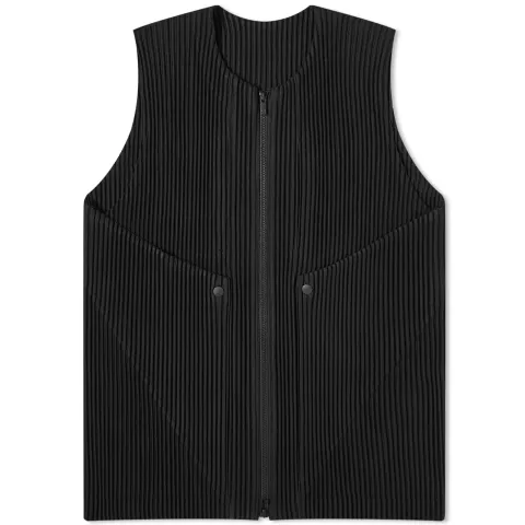 Pleated Gilet