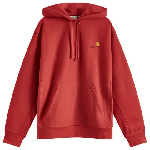 Hooded American Script Crew Sweat