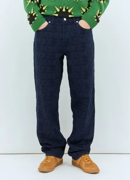 Jacquard Jeans