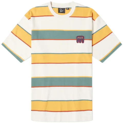 Fast Food Logo Stripe T-Shirt