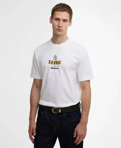 x Baracuta Vinyl Oversized T-Shirt