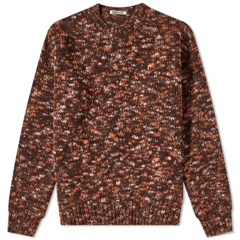Marl Yarn Crew Knit