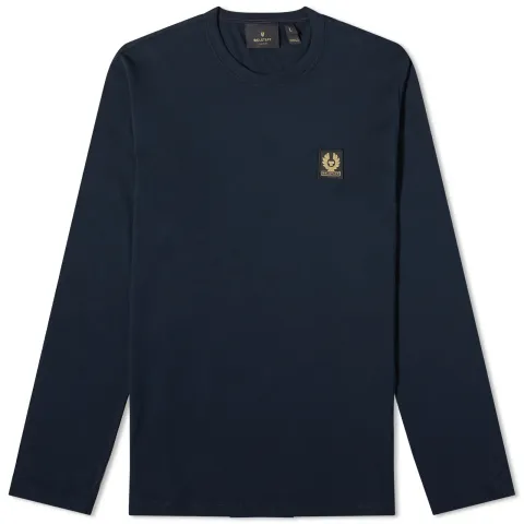Long Sleeve Patch Logo T-Shirt