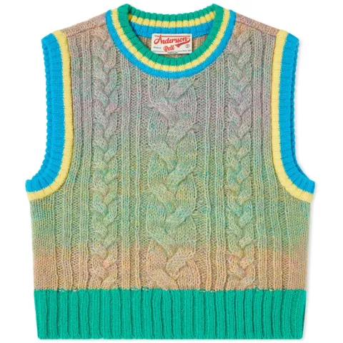 Cable Knit Vest
