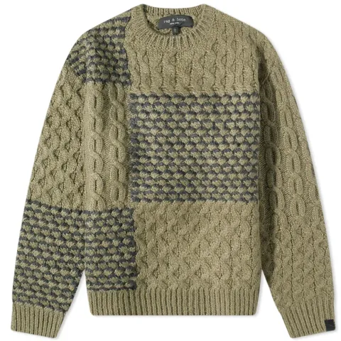 Check Crew Knit