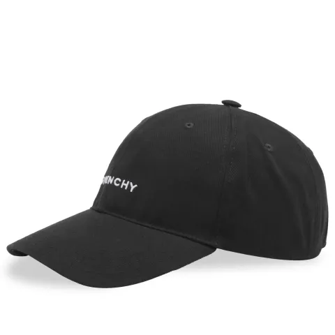 Embroidered Logo Curved Peak Cap