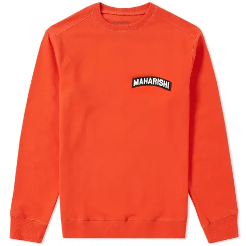 Collegiate Patch Crew Sweat
