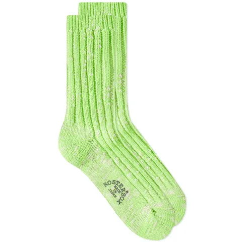 Neon Slub Sock
