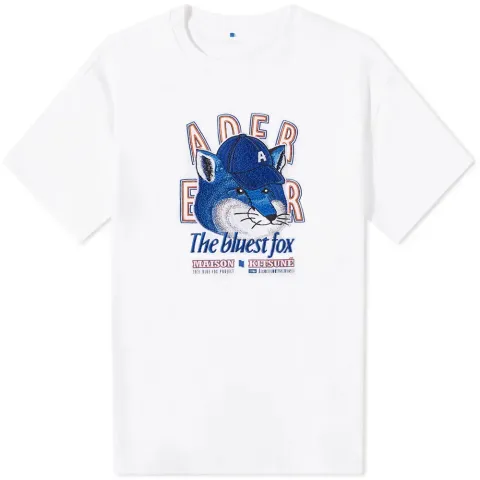 Maison Kitsuné X ADER error The Bluest Fox T-Shirt
