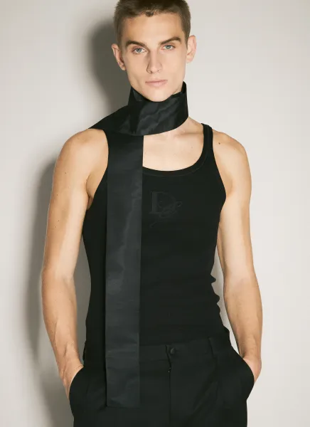 Silk-Blend Satin Scarf