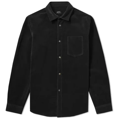 A.P.C. John Velour Shirt