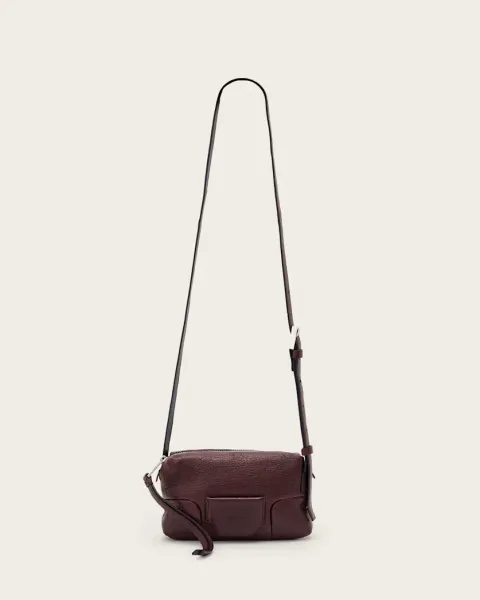 Ares Leather Crossbody Bag