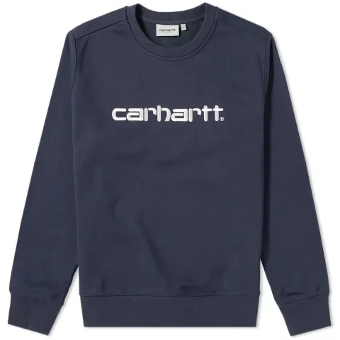 Embroidered Logo Crew Sweat