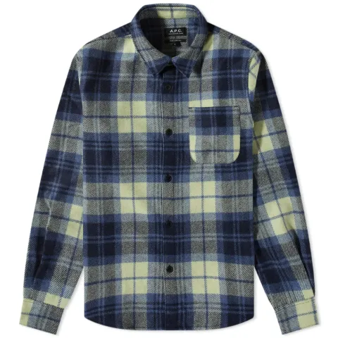A.P.C. Trek Plaid Overshirt