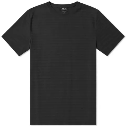 A.P.C. Herve Textured Stripe Tee